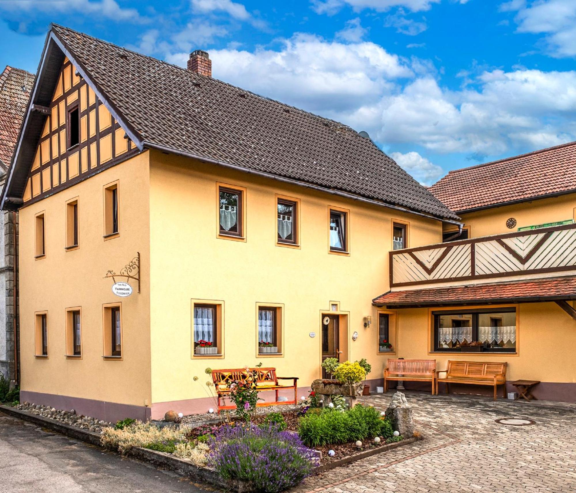 The Old Farmhouse Burgpreppach Exterior foto